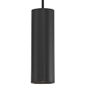 Access Lighting Pilson 15" Tall LED Pendant Matte Black