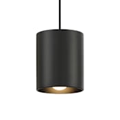 Access Lighting Pilson XL 6" Wide Mini Pendant Matte Black