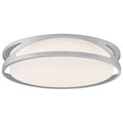 Access Lighting Lucia 22" Wide LED Flush Mount Drum Ceiling Fixture Satin