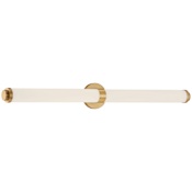 Access Lighting Aqua 2 Light 37" Wide LED Bath Bar Brushed Gold