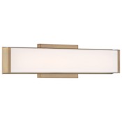 Access Lighting Citi 48" Wide LED Bath Bar Antique Brushed Brass