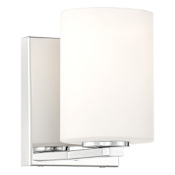 Access Lighting Oslo 7" Tall LED Bathroom Sconce Chrome