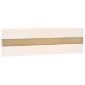 Access Lighting Netherton 6" Tall LED Bathroom Sconce Antique Brass
