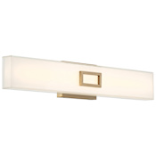 Access Lighting Restore 25" Wide LED Bath Bar Antique Brushed Brass
