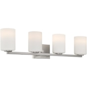 Access Lighting Sienna 30" Wide LED Vanity Light Brushed Steel