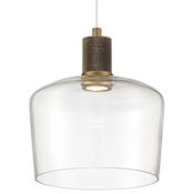 Access Lighting Port Nine 9" Wide LED Mini Pendant Antique Brushed Brass