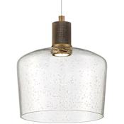 Access Lighting Port Nine 9" Wide LED Mini Pendant Antique Brushed Brass