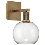 Access Lighting Port Nine 13" Tall LED Wall Sconce Antique Brushed Brass