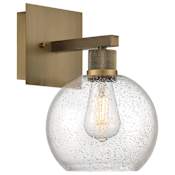 Access Lighting Port Nine 13" Tall LED Wall Sconce Antique Brushed Brass