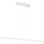 Access Lighting Float 48" Wide LED Linear Chandelier Matte White
