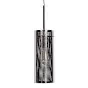 Access Lighting Multis 5" Wide LED Mini Pendant - 3000K Black Chrome / Clear