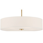 Access Lighting Mid Town 3 Light 24" Wide Pendant Antique Brushed Brass
