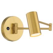 Access Lighting Austin 5" Tall LED Wall Sconce Antique Brushed Brass