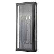 Acclaim Lighting Charleston 3 Light 24" Tall Outdoor Wall Sconce - ADA Compliant Oil Rubbed Bronze