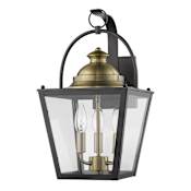 Acclaim Lighting Savannah 3 Light 17" Tall Outdoor Wall Sconce Oil Rubbed Bronze