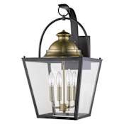 Acclaim Lighting Savannah 4 Light 23" Tall Outdoor Wall Sconce Oil Rubbed Bronze