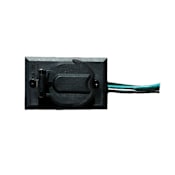 Acclaim Lighting Electrical Outlet Accessory for Lamp Post Black