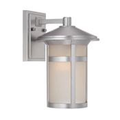 Acclaim Lighting Phoenix 1 Light Outdoor Lantern Wall Sconce Brushed Silver