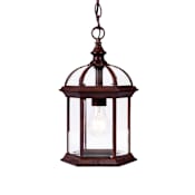 Acclaim Lighting Dover 1 Light 13.75" Height Outdoor Pendant Burled Walnut
