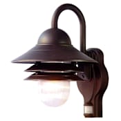 Acclaim Lighting Mariner 1 Light 13.5" Height Outdoor Wall Sconce with Motion Sensor Architectural Bronze