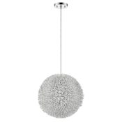 Acclaim Lighting Luminary 12" Wide Pendant Metallic Silver