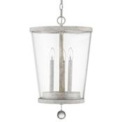 Acclaim Lighting Callie 3 Light 14" Wide Crystal Pendant Country White