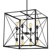 Acclaim Lighting Brooklyn 8 Light 24" Wide Large Pendant Oil Rubbed Bronze