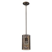 Acclaim Lighting Loft Single Light 6" Wide Pendant with Metal Shade Oil Rubbed Bronze