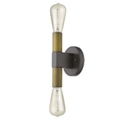 Acclaim Lighting Cumberland 2 Light 8" Tall Wall Sconce Wood Finish