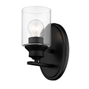 Acclaim Lighting Gemma 9" Tall Bathroom Sconce Matte Black
