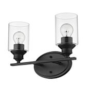 Acclaim Lighting Gemma 2 Light 14" Wide Vanity Light Matte Black