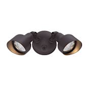Acclaim Lighting 15" Wide Photocell LED Flood Lights Architectural Bronze