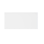 Ackland Segment - 3" x 6" Ceramic Solid Wall Tile - Polished Visual - Sold by Carton (10.65 SF/Carton) Blanc