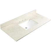 Ackland 49" Vanity Top with Backsplash Orelia
