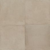Ackland Merden 24" x 24" Square Exterior Paver Tile - Matte Marble Visual - Sold by Carton (8 SF/Carton) Clay