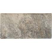 Ackland Marzana 12 in. x 24 in. x 2 in. Honed Unfilled Travertine Pool Coping - Sold by Pallet (80 SF/Pallet) Sterling