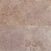 Ackland Marzana 16" x 16" Square Exterior Paver Tile - Tumbled Travertine Visual - Sold by Piece Almond