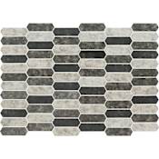 Ackland Montessa - 10" x 14" Glass Dot-Mounted Wall Tile - Sold by Carton (14.55 SF/Carton) Metro Hera