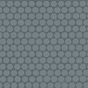 Ackland 11" x 12" Porcelain Penny Floor and Wall Mosaic Tile - Glossy Visual - Sold by Carton (13.65 SF/Carton) Blue Maris