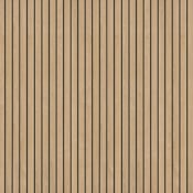 Ackland SereniSlats Canvas 94.5 in. x 10.63 in. Acoustic Wall Panel, 3D Fluted Wide Slat Wood Sound Absorbing Panel - Sold by Carton (27.92 sq. ft.) Canvas