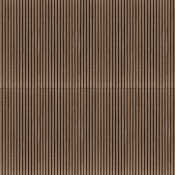 Ackland SereniSlats - 24" x 47" Linear Wall Tile - Unpolished Visual - Sold by Piece (7.75 SF/Piece) Cacao
