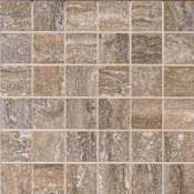 Ackland Linden - 12" x 12" Porcelain Square Mosaic Tile - Matte Visual - Sold by Carton (8 SF/Carton) Roan