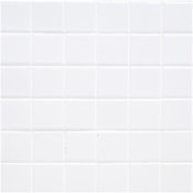 Ackland Segment - 12" x 12" Porcelain Square Floor and Wall Mosaic Tile - Matte Visual - Sold by Carton (7.76 SF/Carton) Blanc