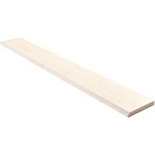 Ackland Betonica 24" x 3" Matte Porcelain Grout or Thin-Set Tile Bullnose - Sold by Carton (48 LF/Carton) Canvas