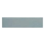 Ackland Hoku 12" x 3" Glossy Ceramic Grout or Thin-Set Tile Bullnose - Sold by Carton (22 LF/Carton) Breeze