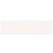 Ackland Illume 8" x 2" Glossy Ceramic Grout or Thin-Set Tile Bullnose - Sold by Carton (10 LF/Carton) Cloud White