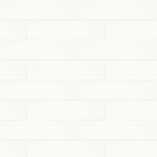 Ackland Illume - 2" x 8" Ceramic Wall Tile - Glossy Visual - Sold by Carton (11.1 SF/Carton) Cloud White