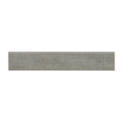 Ackland Jamboree 18" x 3" Matte Porcelain Grout or Thin-Set Tile Bullnose - Sold by Carton (33 LF/Carton) Cemento