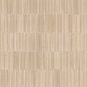 Ackland Marino Almond Bisque 5 in. x 10 in. Glossy Porcelain Fluted Slat Wall Tile - Sold by Carton (8.71 SF/Carton) Almond Bisque