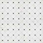 Ackland Palmina - 17" x 17" Porcelain Mosaic Floor and Wall Tile - Matte Visual - Sold by Carton (14.05 SF/Carton) Clair
